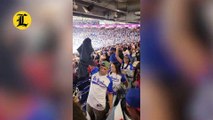 Así celebraron los fanáticos de Venezuela tras triunfo en primer juego ante RD