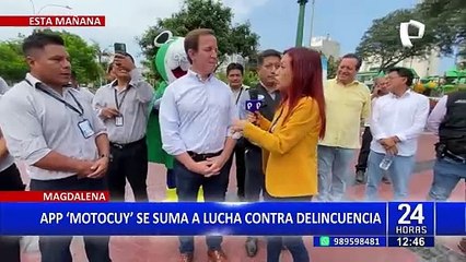Magdalena: mototaxistas se suman a la seguridad con App 'Motocuy'