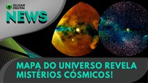 Mapa do Universo revela mistérios cósmicos! | 02/02/2024 | #OlharDigital