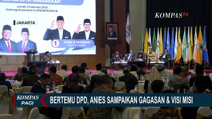 Anies Sebut Forum Bertajuk Sarasehan DPD RI Bisa Tingkatkan Kualitas Pilpres 2024!