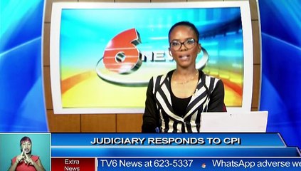 JUDICIARY RESPONDS TO CPI FINDINGS
