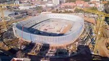 Así avanzan las obras del Camp Nou en febrero de 2024