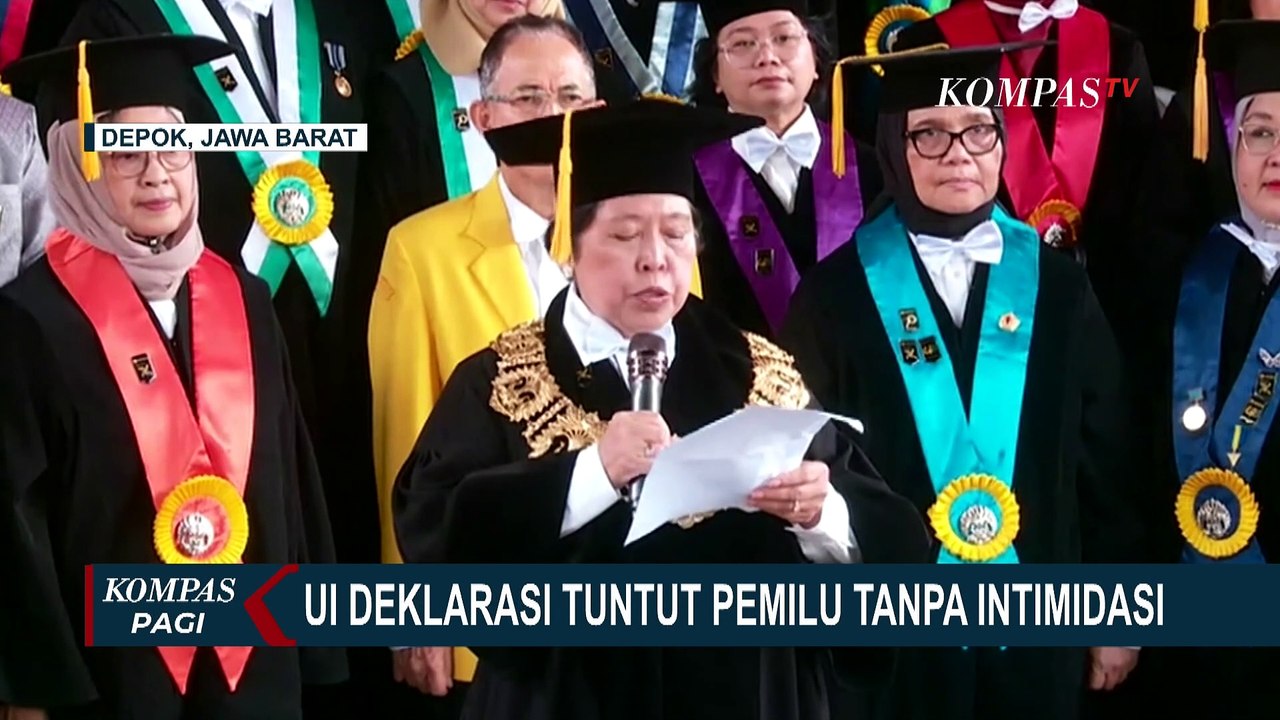 Sivitas Akademika UI, Universitas Hasanuddin dan Universitas Andalas Suarakan Petisi untuk Jokowi