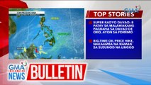 Patuloy na magpapaulan ang Trough ng LPA sa labas ng PAR | GMA Integrated News Bulletin