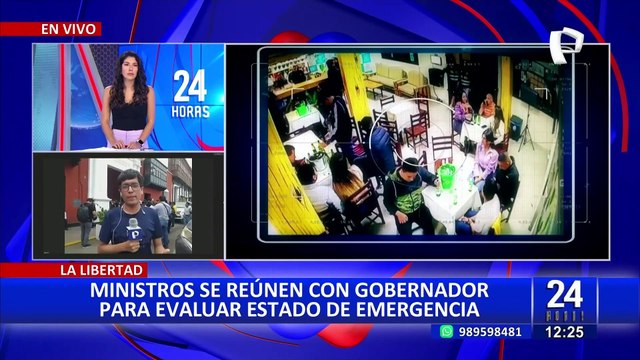 La Libertad: ministros se reúnen con César Acuña para evaluar estado de emergencia