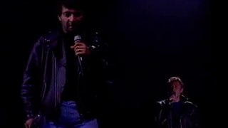 Johnny Hallyday - Sa gueule (duo avec Michel Boujenah) Tv 1990.