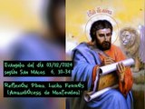 Evangelio del día 03/02/2024 según San Marcos 6, 30-34 - Pbro. Lucho Ferrés