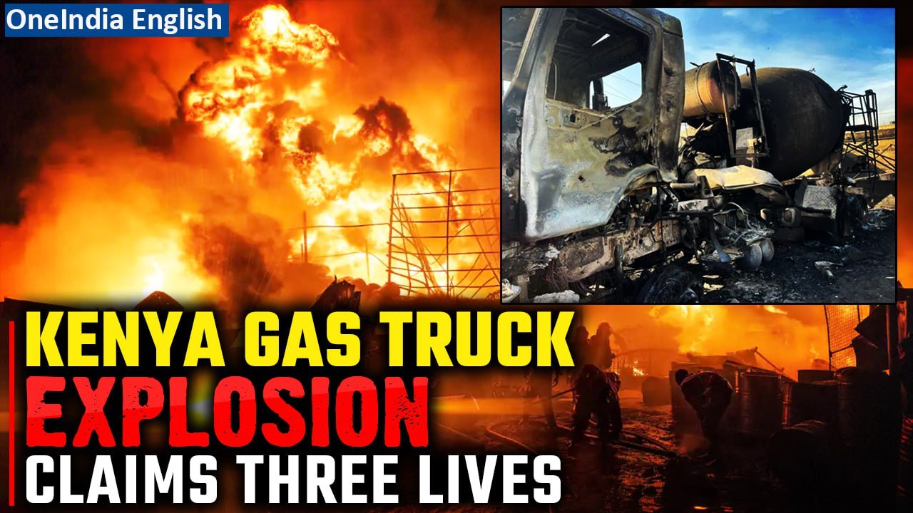 Kenya Explosion: Massive gas truck explosion le...