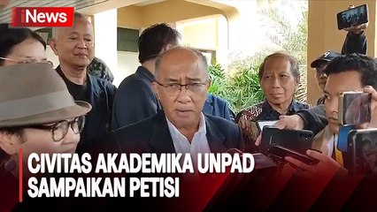 Sampaikan Petisi, Civitas Akademika Unpad Kritik Kualiatas Demokrasi Era Jokowi