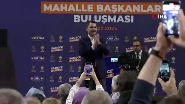 AK Parti İBB Başkan Adayı Murat Kurum: “Bu eller, İstanbul’un kaynaklarını israf etmeyecek”