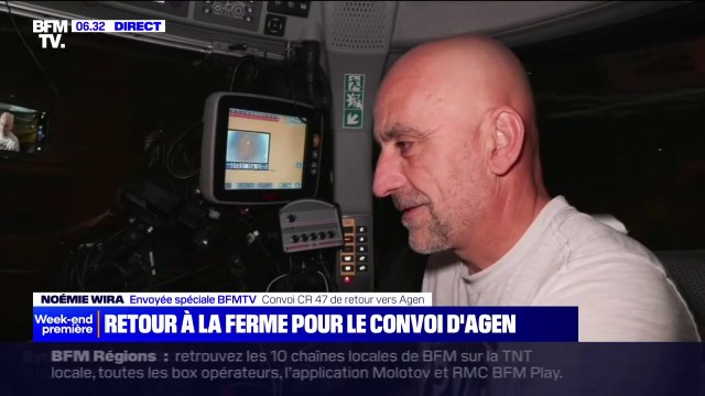 Mobilisation des agriculteurs: après avoir rejoint Rungis, le convoi d'Agen poursuit son trajet retour