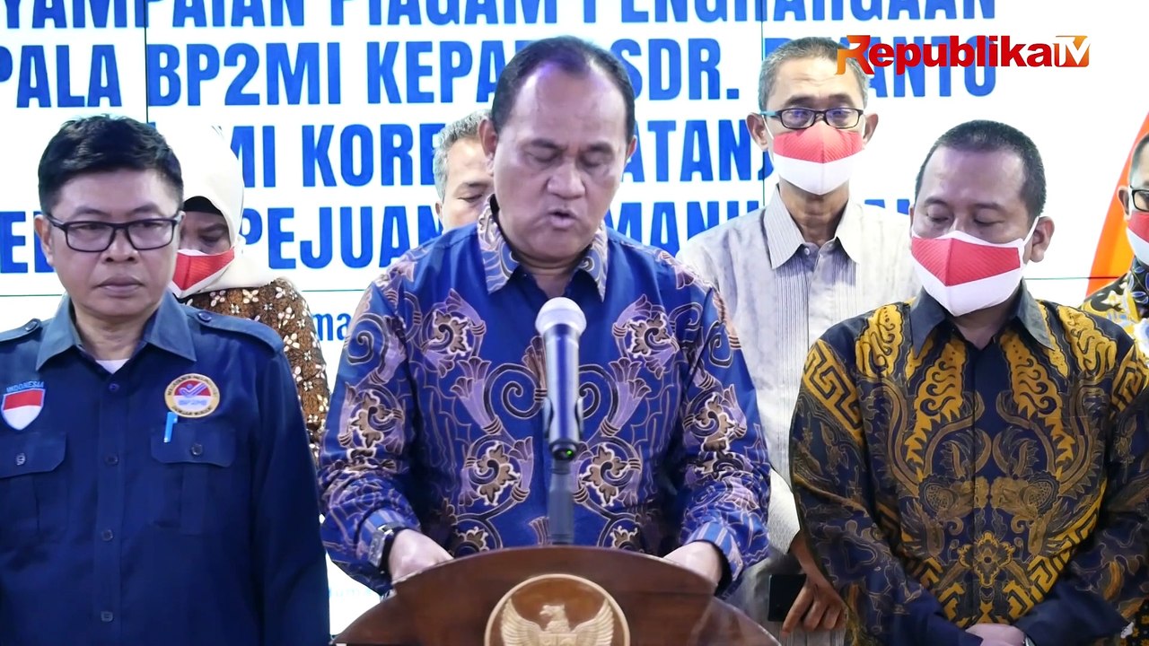 Aksi Heroik Riyanto, BP2MI dan Cost Guard Korsel Beri Penghargaan