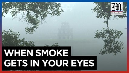 High humidity brings thick fog to Vietnam capital Hanoi