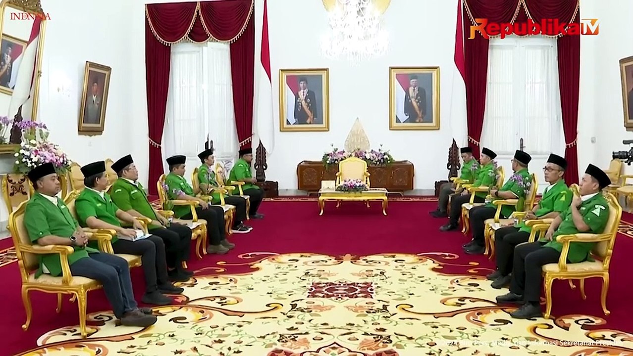 Kongres di Atas Kapal, Jokowi: Tanda GP Ansor Kreatif dan Inovatif