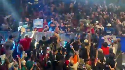 Cody Rhodes Introduces The Rock during WWE Smackdown 2/2/2024!