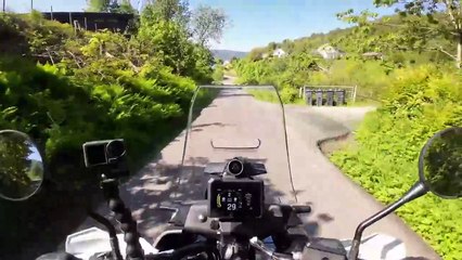 Solo Motorcycle Camping trip through Norway's Majestic Fjords and Mountains on a Norden 901 [S5-E2]