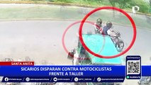 Balacera en Santa Anita: sujeto dispara contra motociclistas y dos extranjeros resultan heridos