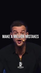 MAKE A MILLION MISTAKES - Motivational Speech #motivation #inspiration  #MotiVerse #shorts