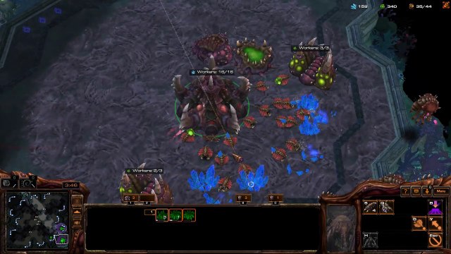 [StarCraft 2] No.0173 Intermediate ZERG player fights A.I.