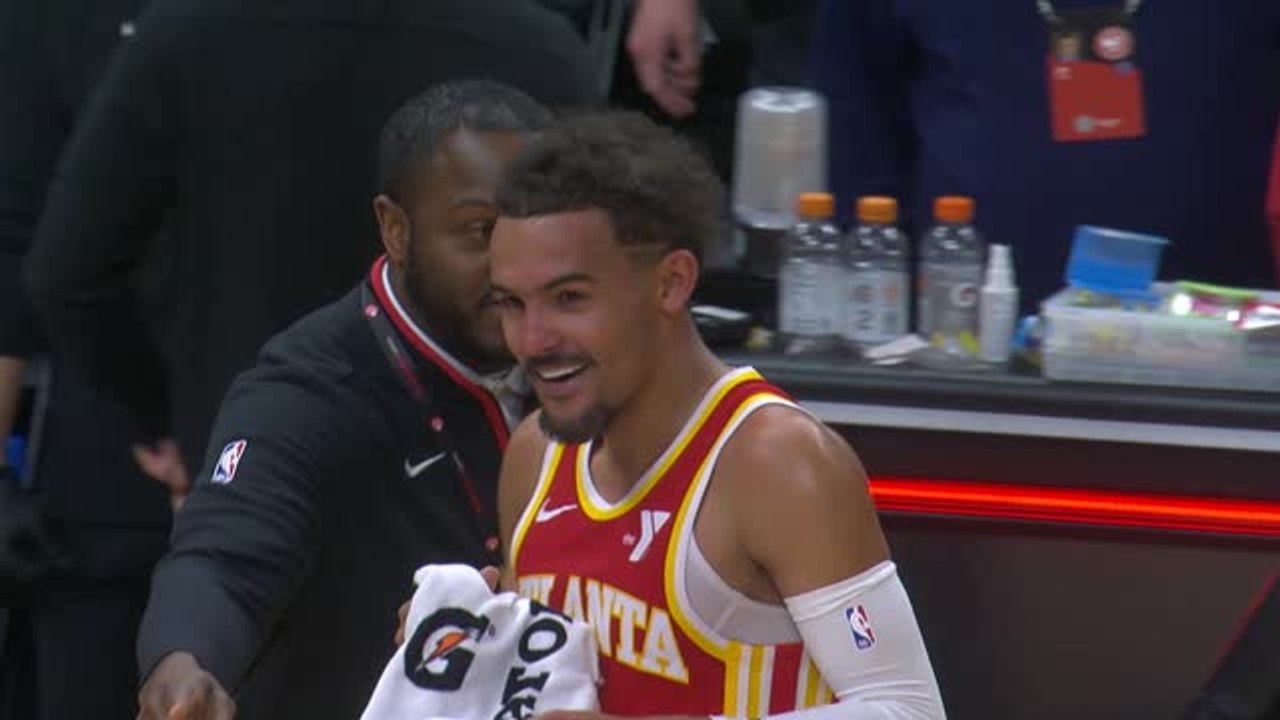Trae steals it from KD and buries seventh three