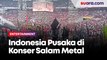 Bikin Merinding, relawan Ganjar- Mahfud Nyanyikan Indonesia Pusaka di Konser Salam Metal