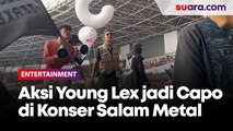 Aksi Young Lex jadi Capo di Konser Salam Metal