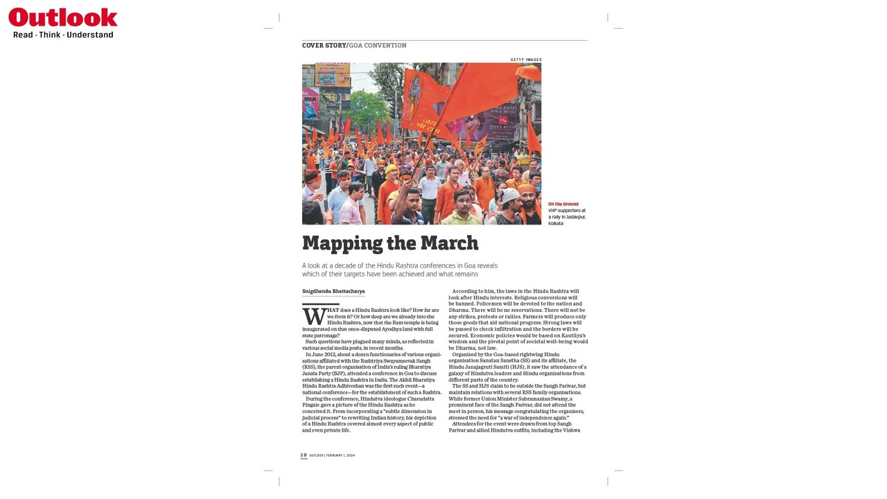Mapping The March
