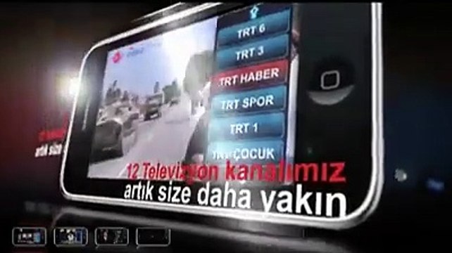 TRT'NİN 12 TELEVİZYON KANALIMIZ DA