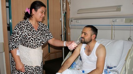 Önce babası, sonra eşi böbreğini verdi