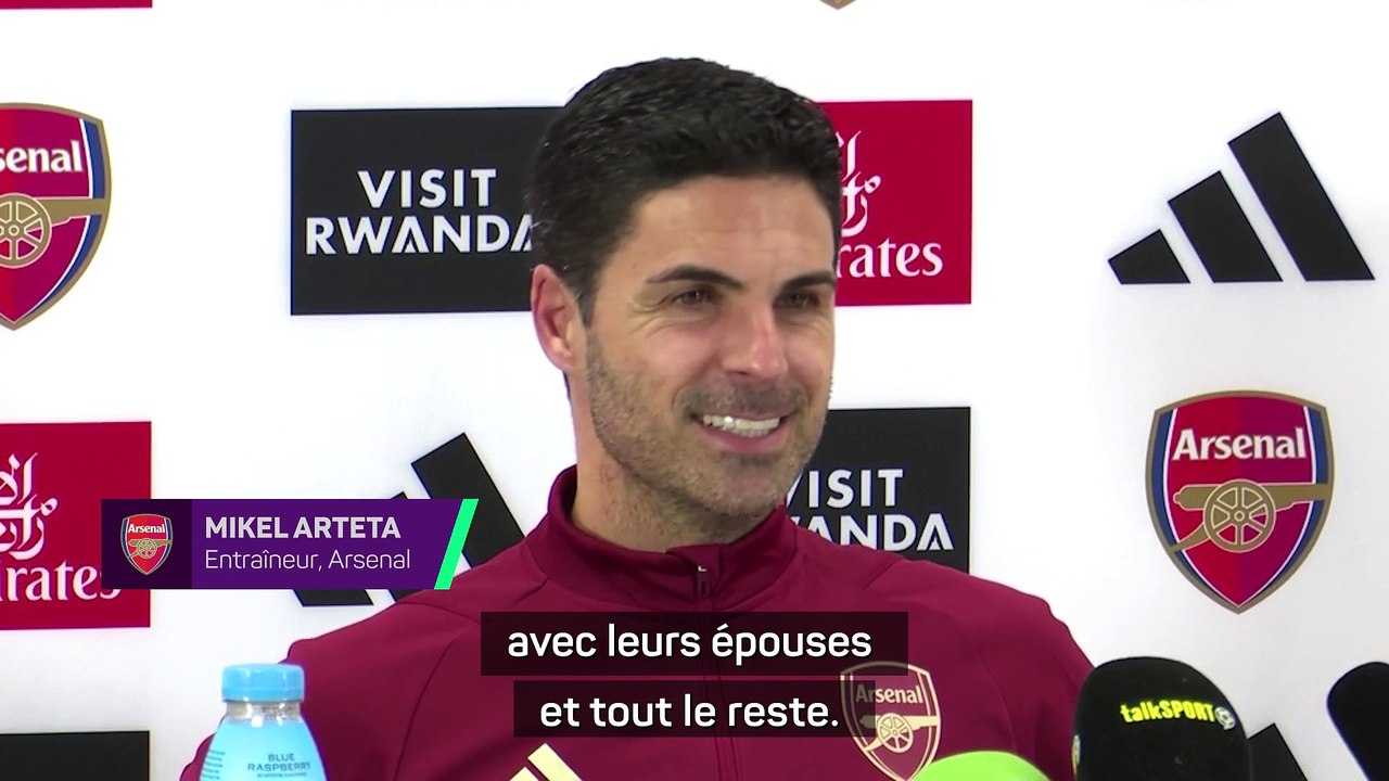 Arteta sur la dispute White/Zinchenko : "Ce sont les meilleurs amis du monde !"