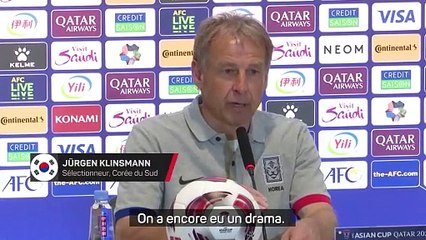 Klinsmann : "Encore du drama"