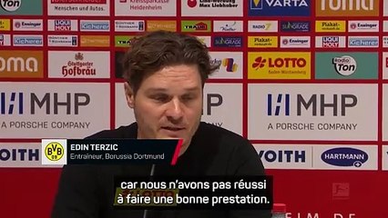 Terzic :"On ne peut pas se plaindre de ce match nul"