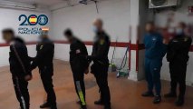 Operación de la Policía Nacional contra el robo de cajeros.