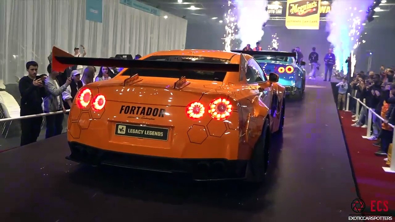 BEST OF R35 Nissan GT-R Sounds 2023 ! Top Secret GT-R, Catches FIRE, 1400HP GT-R, Widebody GT-R