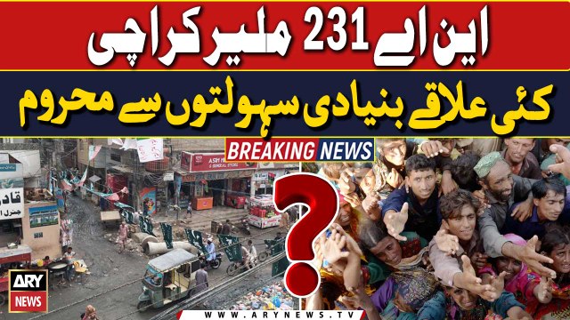 : Many areas deprived of basic facilities