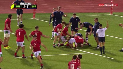 Le replay de Pays de Galles - Ecosse - Rugby - 6 Nations U20
