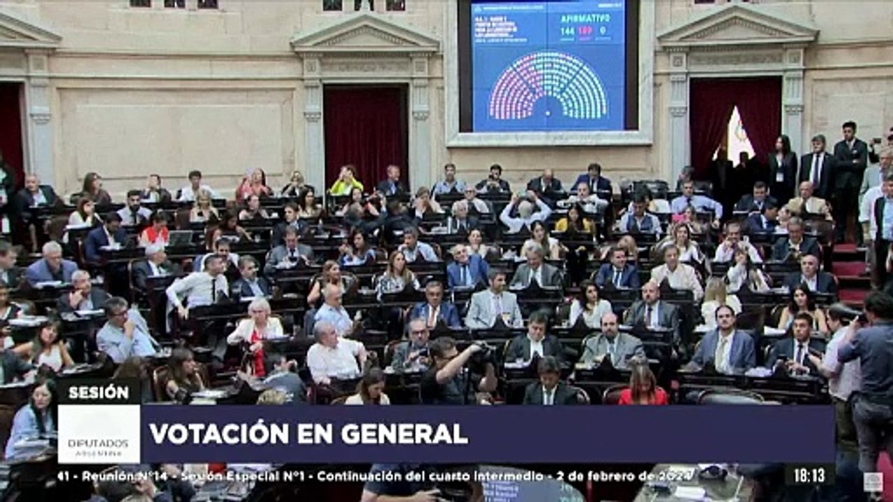 Argentinien: Ausschreitungen nach Abstimmung über Reformen