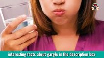 gargle- mouth wash noise sound effect