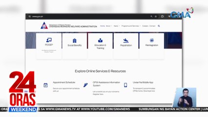 Website ng OWWA, tinangkang i-hack pero napigilan ayon sa DICT | 24 Oras Weekend