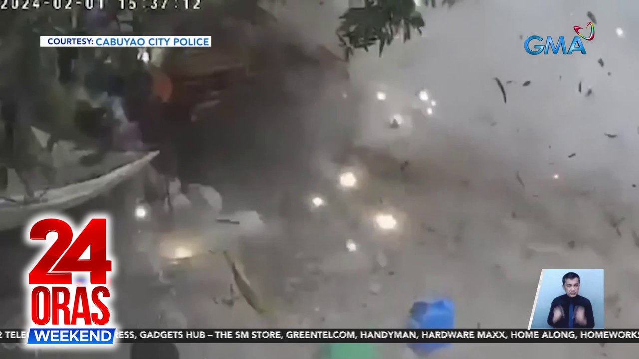 Paninigarilyong nasaksihan ng isang bata, posibleng susi sa imbestigasyon sa sumabog na pagawaan ng paputok sa Cabuyao | 24 Oras Weekend