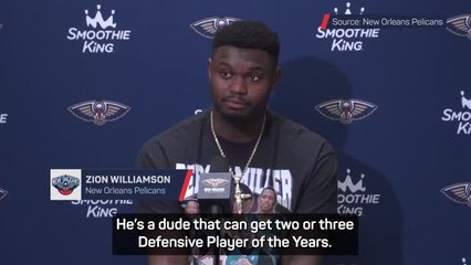 Zion backs 'very special' Wembanyama for awards-laden future