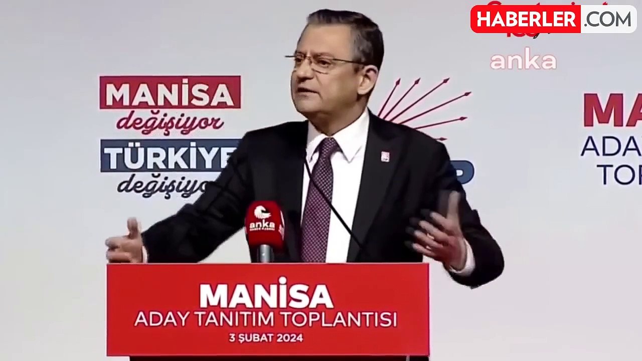 CHP lideri Özgür Özel Cumhurbaşkanı Erdoğan'ın 'şeriat' açıklamasına cevap verdi