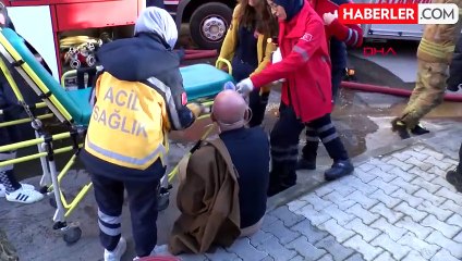 Maltepe'de Tarihi Kıraathane Yangını