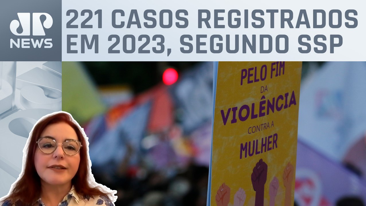 SP registra recorde de casos de feminicídio, maior número desde 2018; Isabela Castro explica