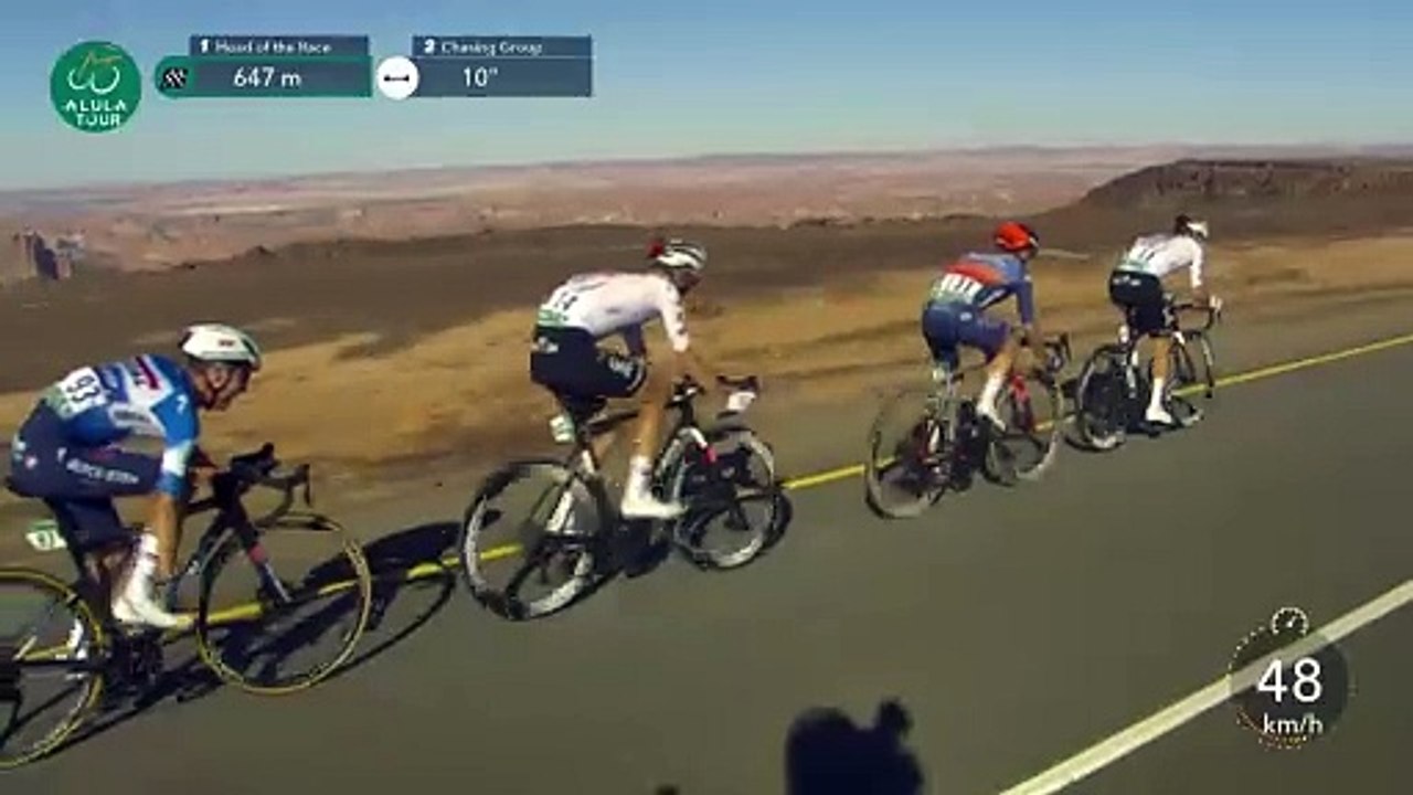 AlUla Tour Stage 5 Last Kilometer