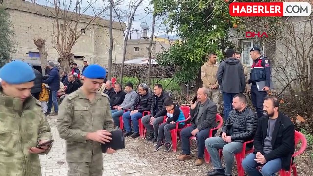 PKK'lı teröristlerin taciz atışı sonucu şehit olan Piyade Uzman Çavuş Kadir Dingil'in ailesine ateş düştü