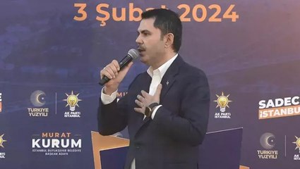 AK Parti İstanbul Büyükşehir Belediye Başkan Adayı Murat Kurum: El ele deprem dönüşümünü gerçekleştireceğiz