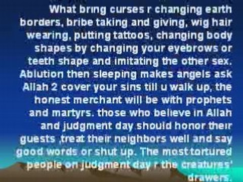 Varied prophet mohammed teachings-part2