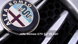 Présentation Alfa Romeo GTV (916) 3.2 V6 24V
