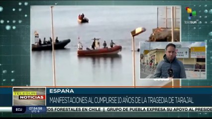 España: Manifestaciones al cumplirse 10 años de la tragedia del Tarajal